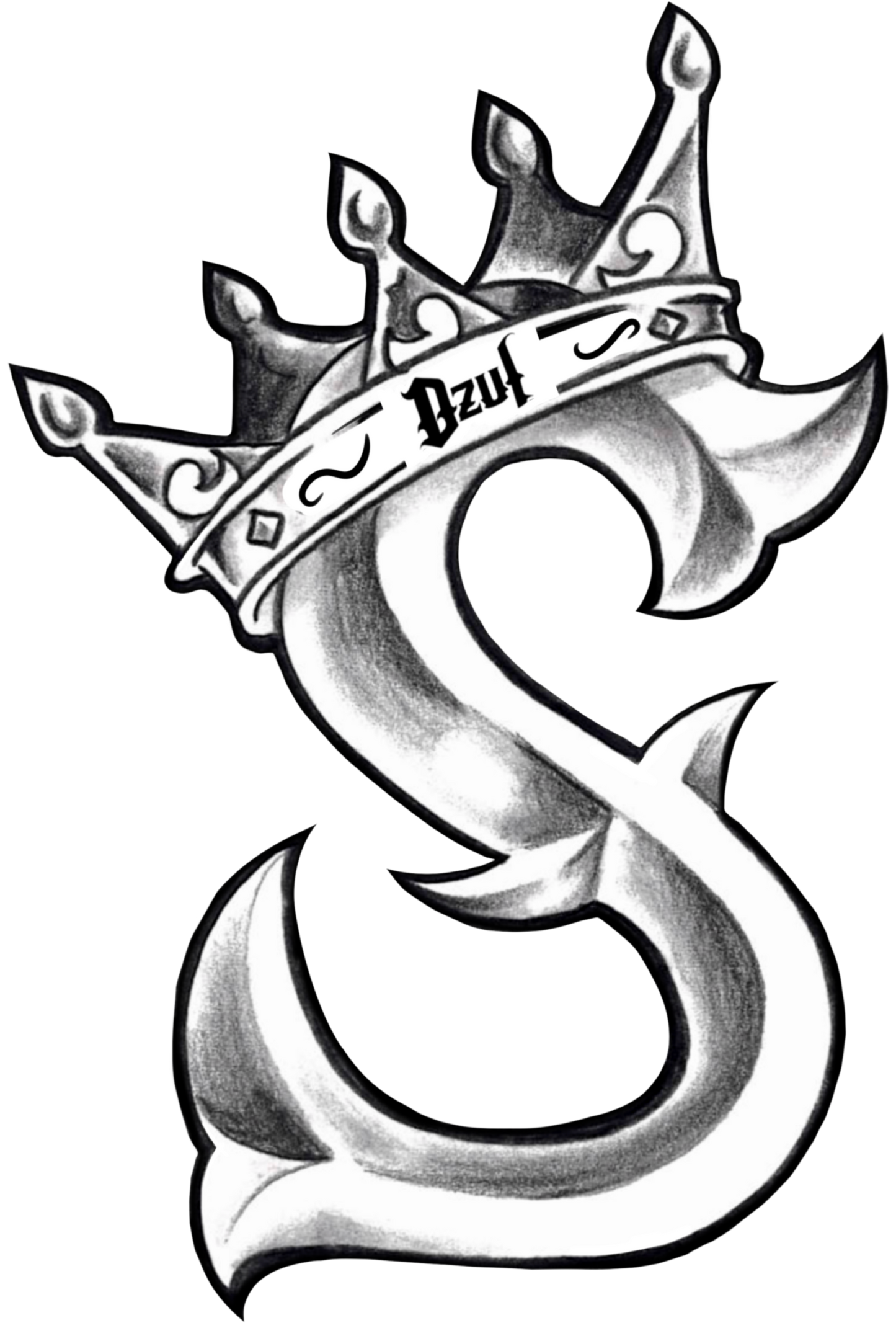 King Seattle Temporary Tattoo