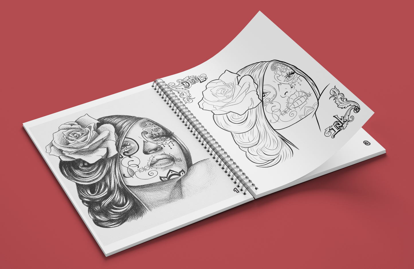 Dia De Los Muertos Flash Book