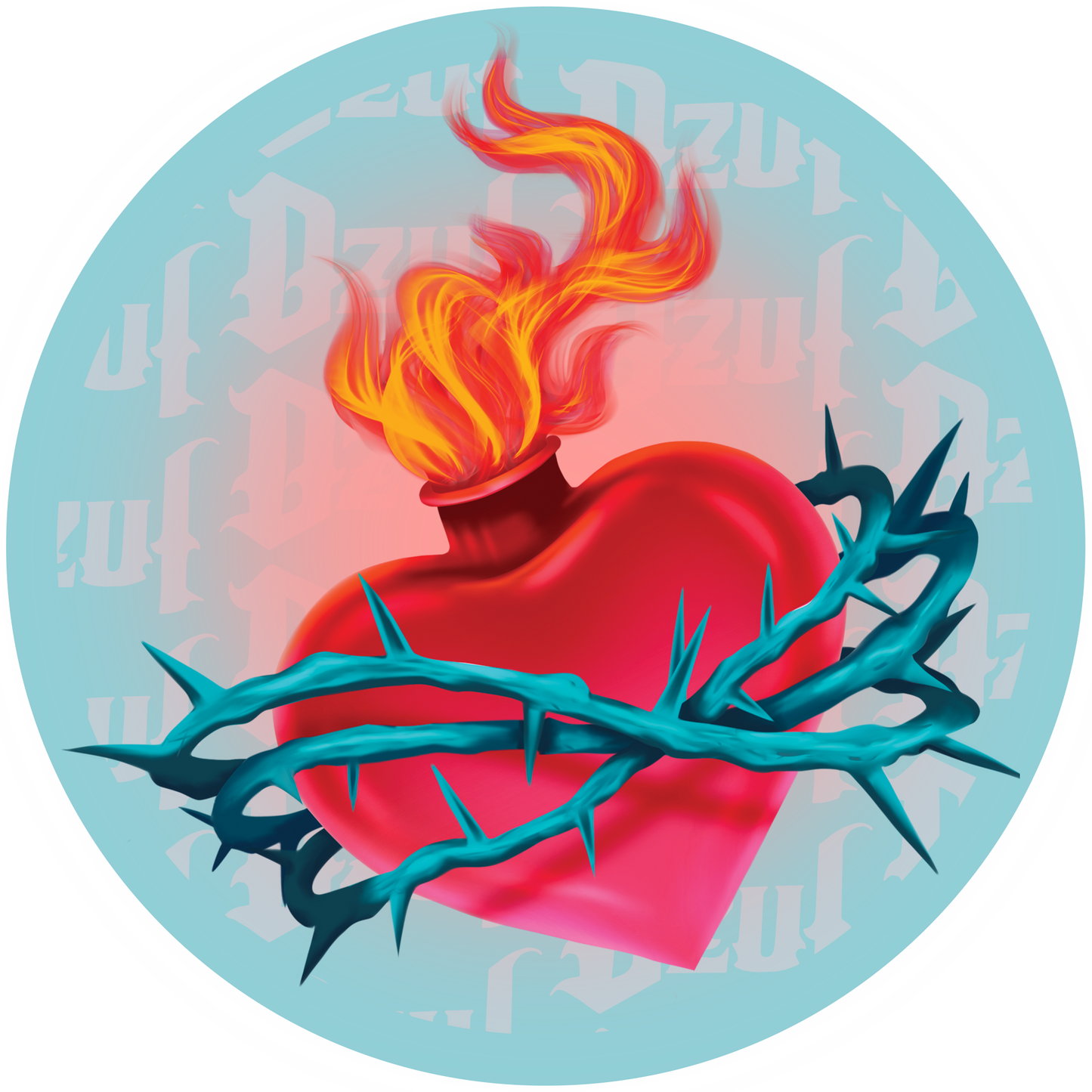 Sacred Heart Sticker