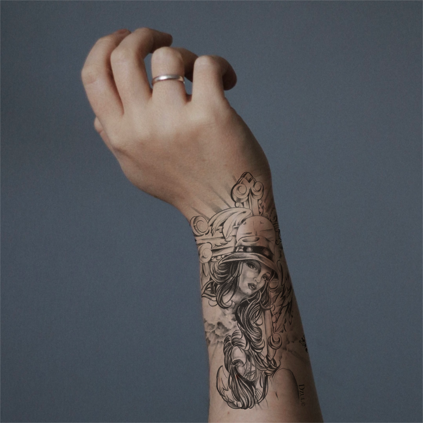 Angelic Women Temporary Tattoo