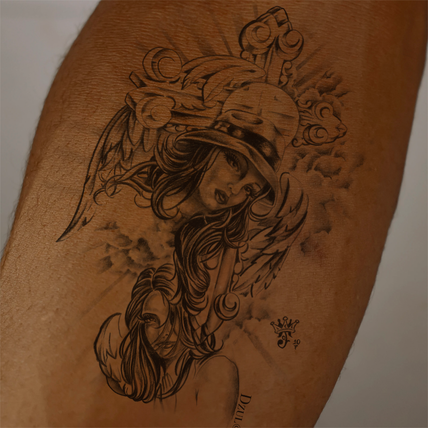 Angelic Women Temporary Tattoo