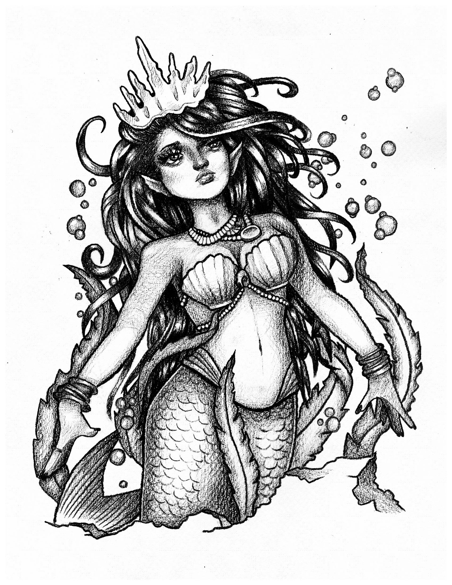 Mermaid Art Print