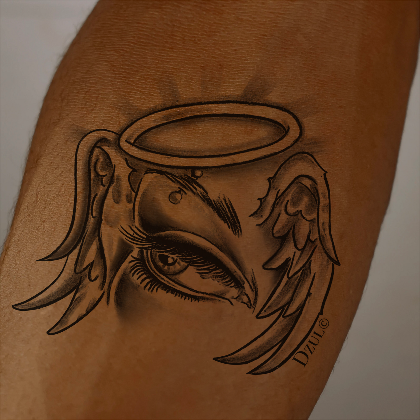 Angel Eye Temporary Tattoo